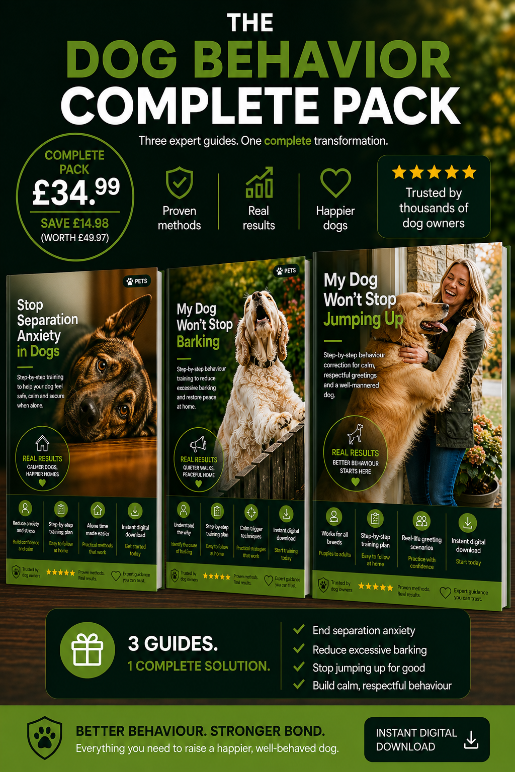 Dog Behaviour Complete Pack